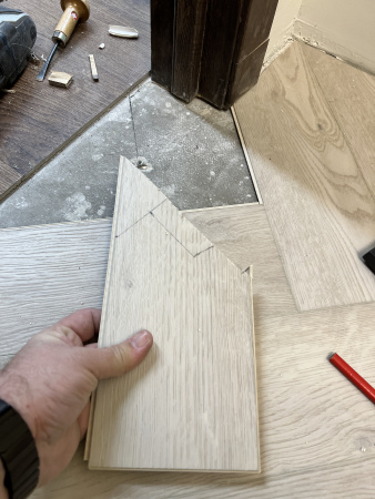 SPC ламинат My Step Aqua 4 Ёлка Thur (Тур) MSA 27