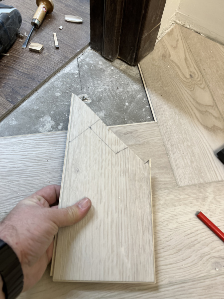 SPC ламинат My Step Aqua 4 Ёлка Thur (Тур) MSA 27