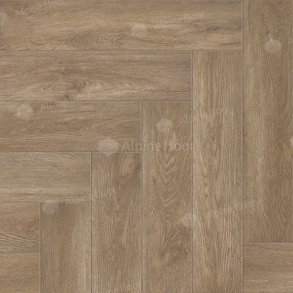 Клеевая кварцвиниловая плитка Alpine Floor Parquet LVT Макадамия ECO 16-10
