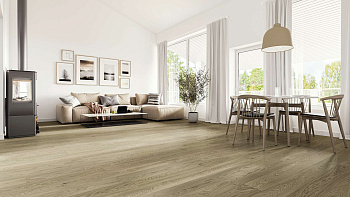 Паркетная доска ESTA Oak Nordic S Sandstone 11219