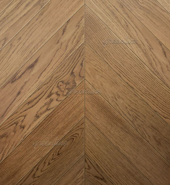 Инженерная доска Greenline ULTIMA (французская ёлка) 804 Дуб Элемент