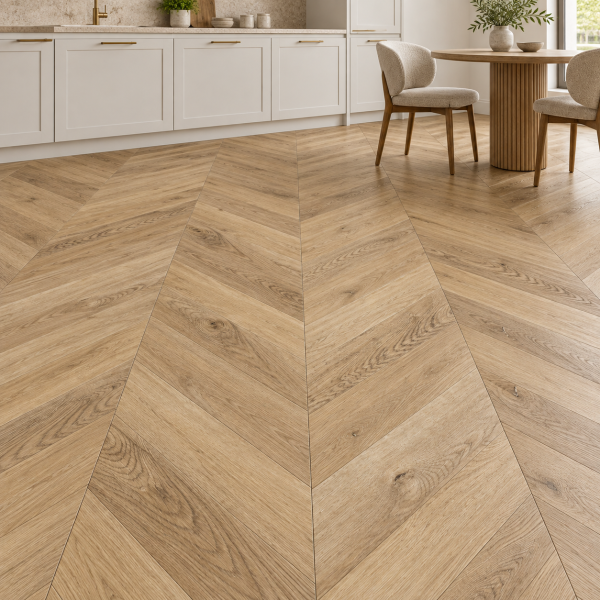 Кварцвиниловая плитка Alpine Floor Альпийский шеврон (Chevron Alpine) ECO 18-6 Дуб Синистра