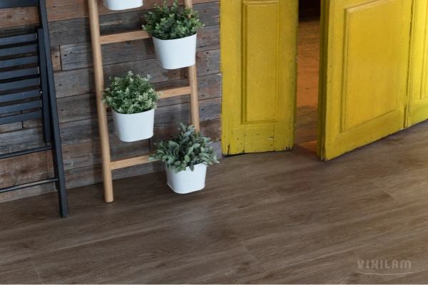 Клеевая кварцвиниловая плитка VINILAM Glue Дуб Ваймар 14609 Glue