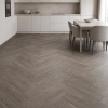 Кварцвиниловая плитка (Елочка) Alpine Floor Легкий паркет (Light Parquet) ECO 13-8 Венге Грей