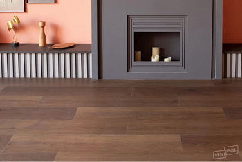 Кварцвиниловая плитка Vinilpol 8811 -EIR Дуб Бравон