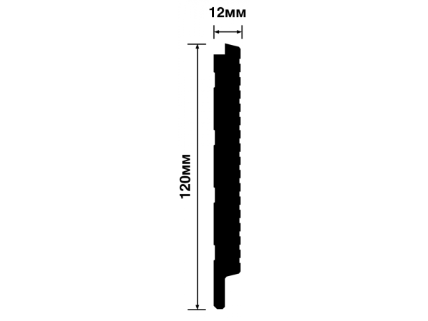 Декоративная панель HIWOOD LV127L S339S