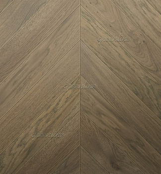 Инженерная доска Greenline ULTIMA (французская ёлка) 823 Дуб Ксенон