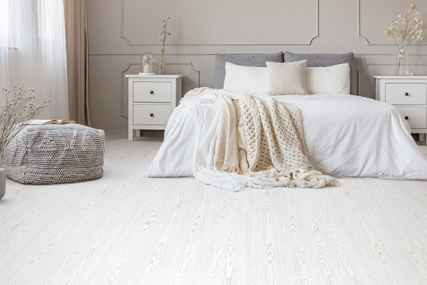 Пробковый пол Wood XL (замок) Oak White