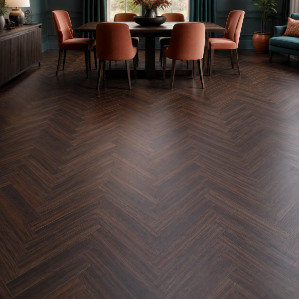 Кварцвиниловая плитка елочкой Aquafloor Паркет плюс (Parquet Plus) AF6025PQN