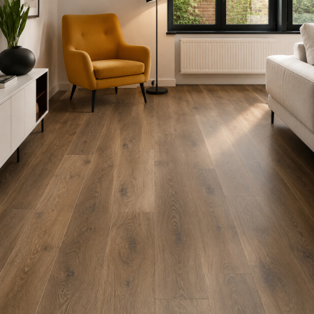Кварцвиниловая плитка Alpine Floor Премиальный XL (Premium XL) ECO 7-9 Дуб Коричневый