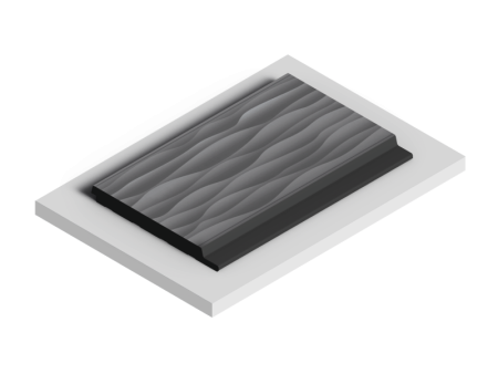 Декоративная панель HIWOOD LV127W GR15K