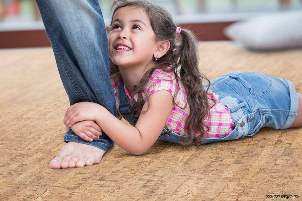 Клеевой пробковый пол ECOCork Linea